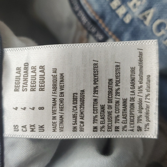 Women's High Waisted Super Stretch Skinny Jeans| Size 4 - Picture 8 of 8